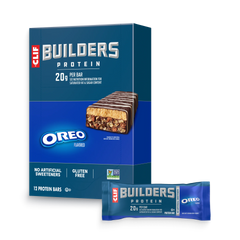 CLIF BUILDERS OREO-Flavored Plant Based Protein Bars